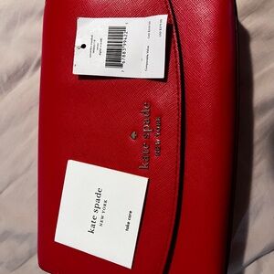 Kate Spade Convertible Crossbody Purse in Digital Red